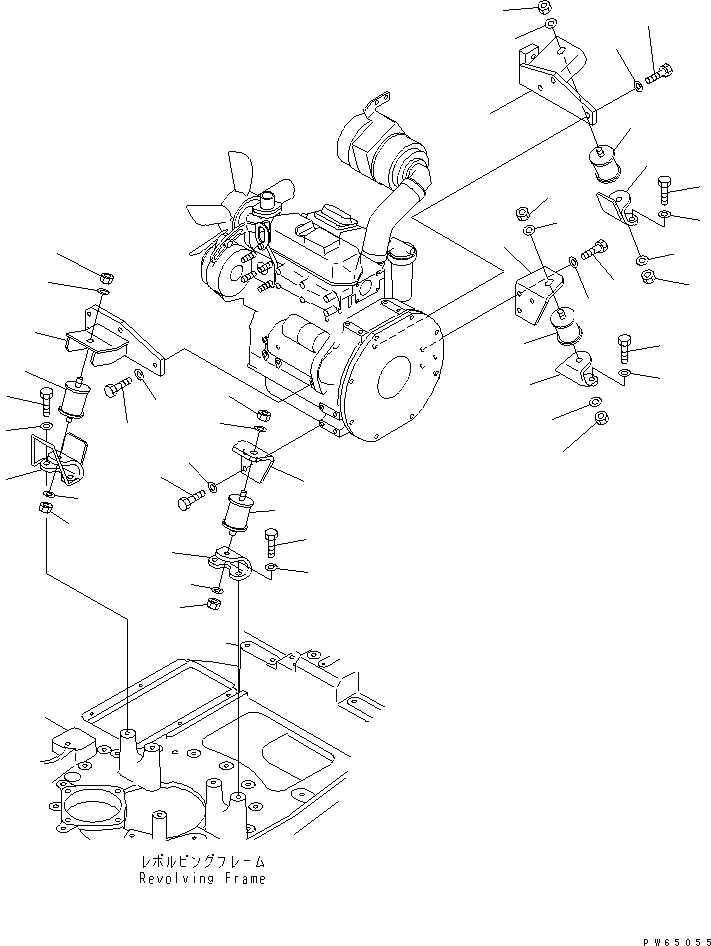 Кронштейн 22J-01-15131 KOMATSU