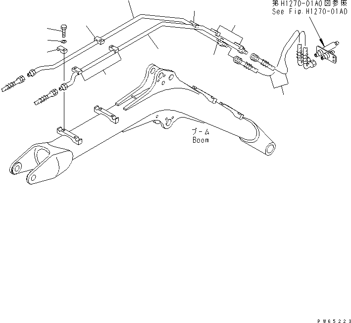 Хомут 22J-973-1940 KOMATSU