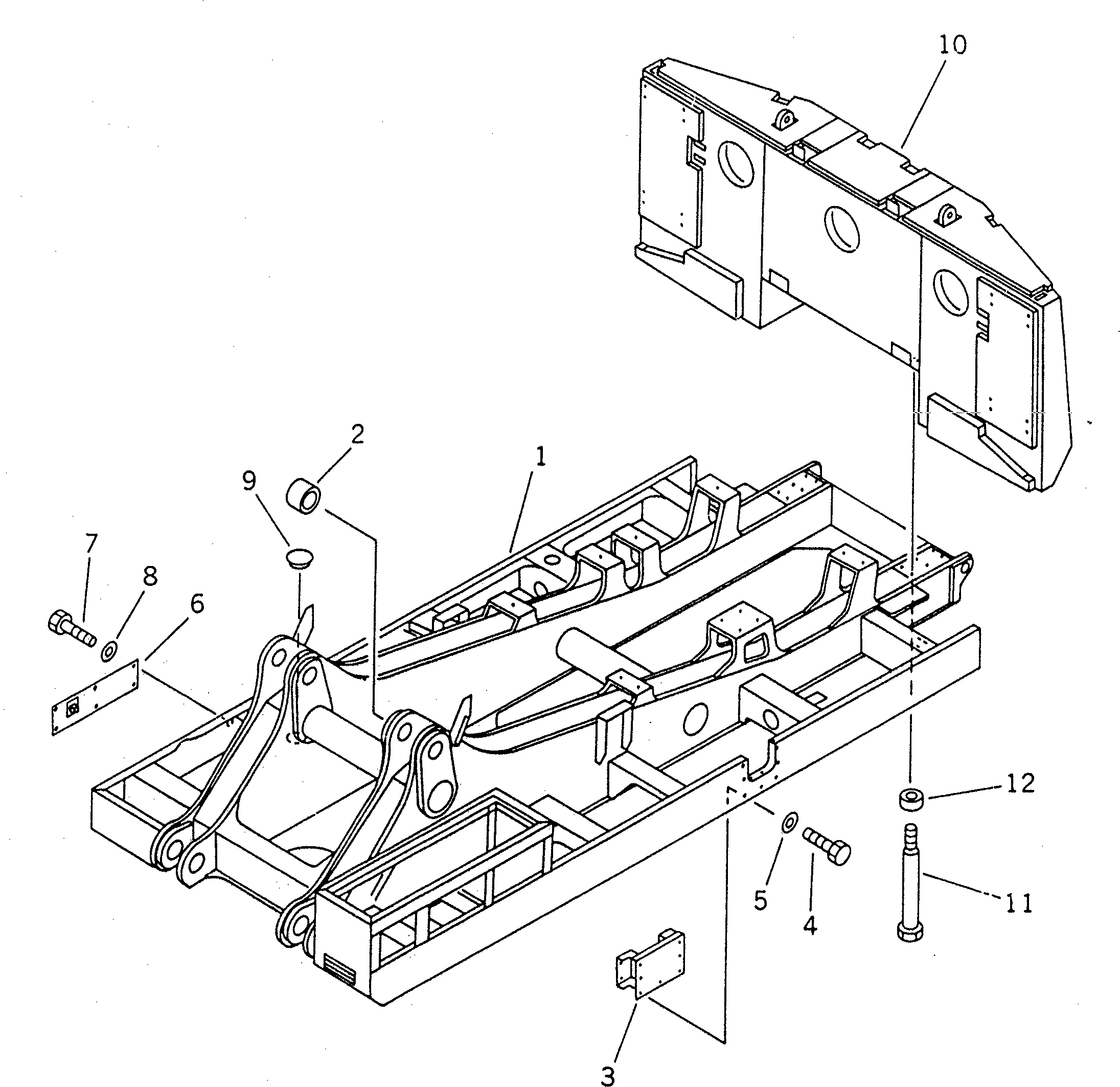 Груз 21T-46-71610 KOMATSU