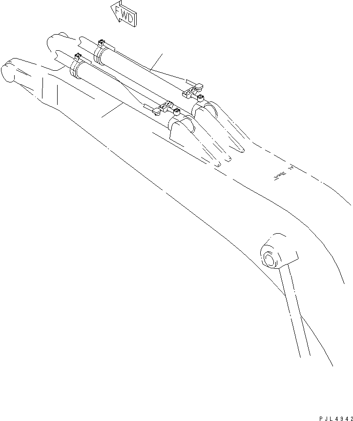 CYLINDER GROUP,(SEE FIG. Y1620-11A0A) 21T-63-X2210 KOMATSU