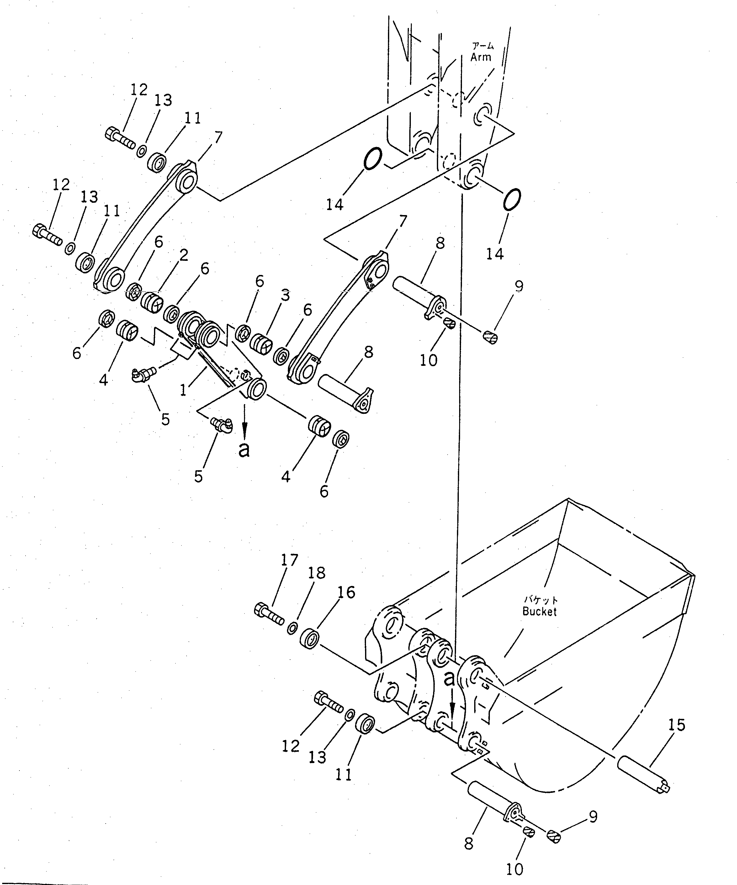 LINK ASS'Y,R.H. 21T-919-0140 KOMATSU