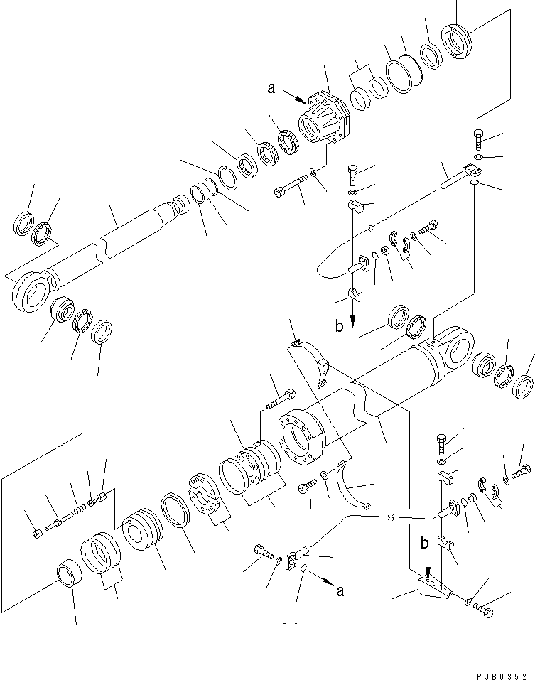 Стопорное кольцо 707-75-19020 KOMATSU
