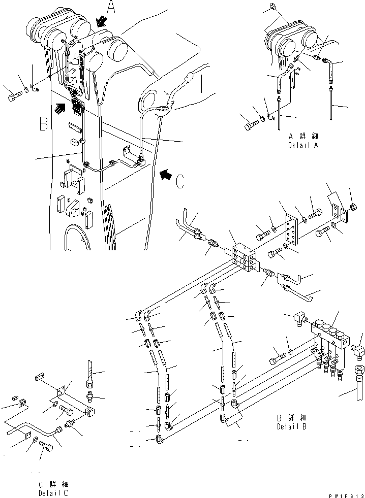 Шланг 21T-68-68620 KOMATSU