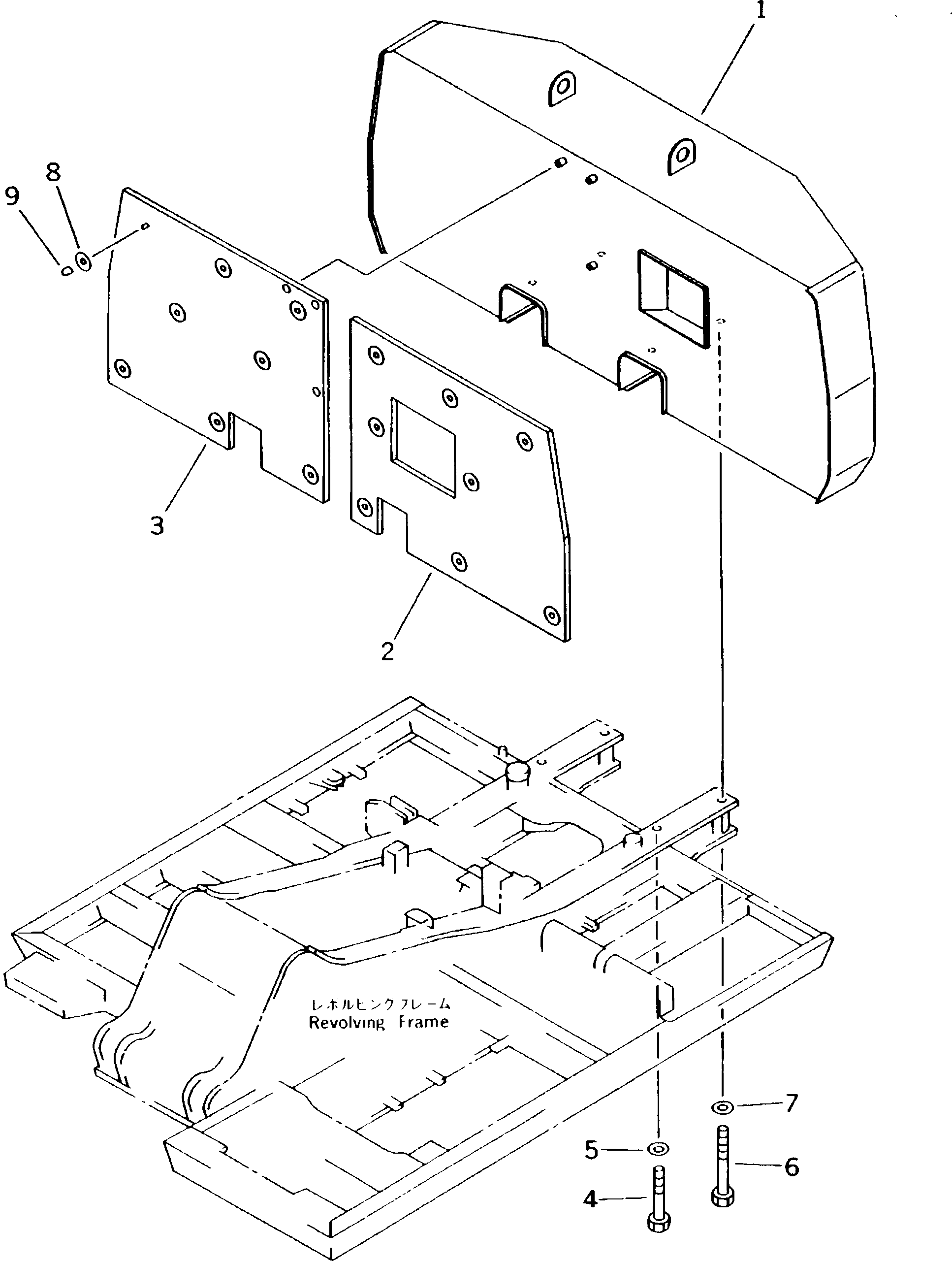 Лист 21K-46-K1110 KOMATSU