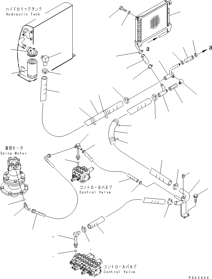 CHECK VALVE ASS'Y \9\20N-62-72881 KOMATSU
