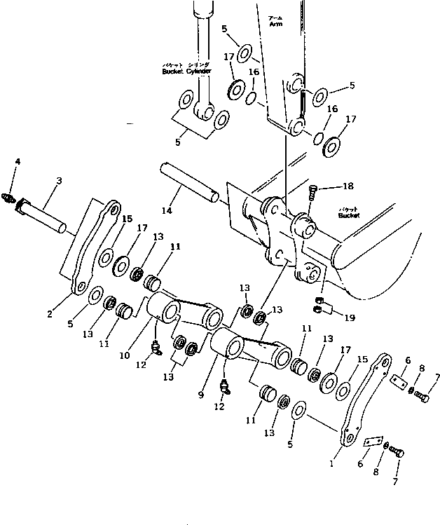 LINK ASS'Y,R.H. \9\20P-70-71900 KOMATSU