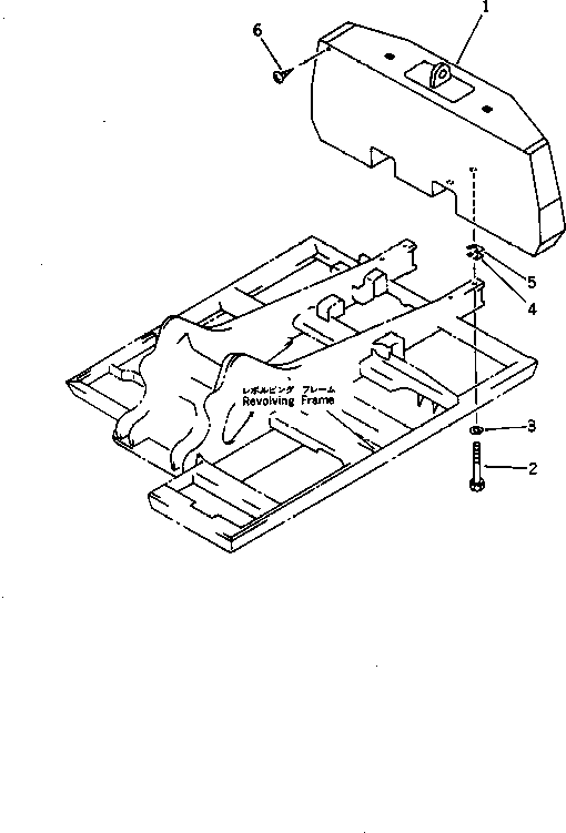 WEIGHT GROUP (\8\20Y-973-X121) KOMATSU