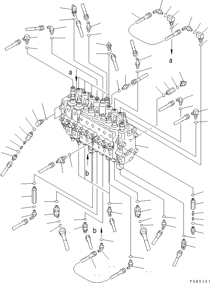Клапан в сборе (723-48-13101) KOMATSU