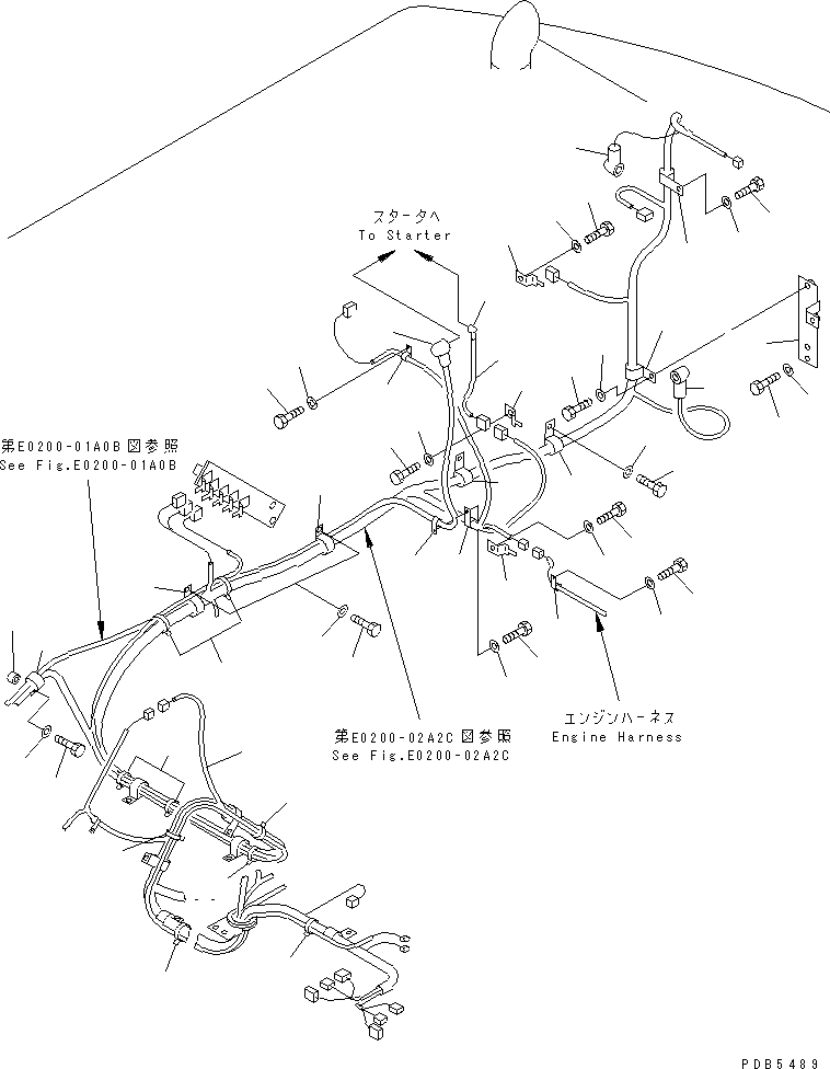 Жгут проводов 20Y-06-22760 KOMATSU