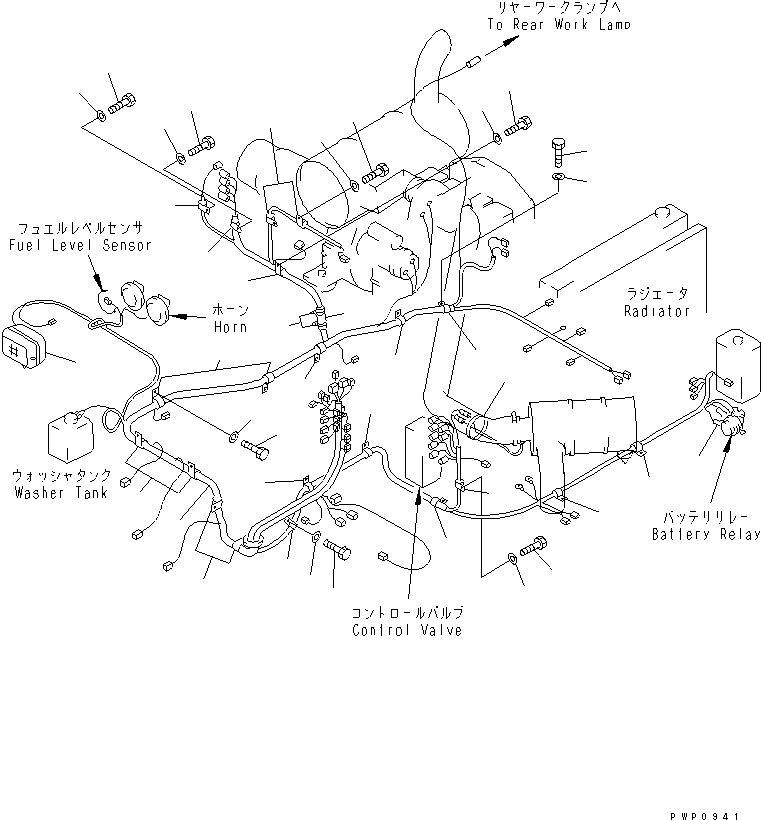 Жгут проводов 21P-06-K3313 KOMATSU