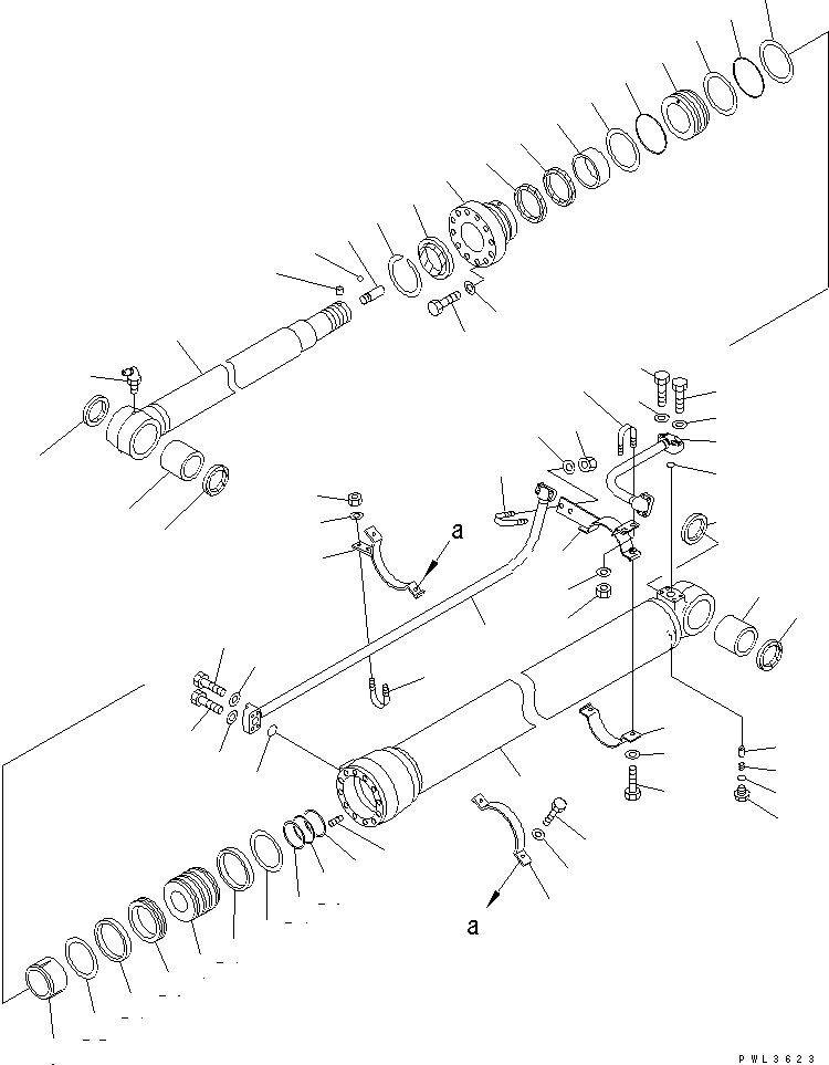 Лента 21P-63-K2330 KOMATSU