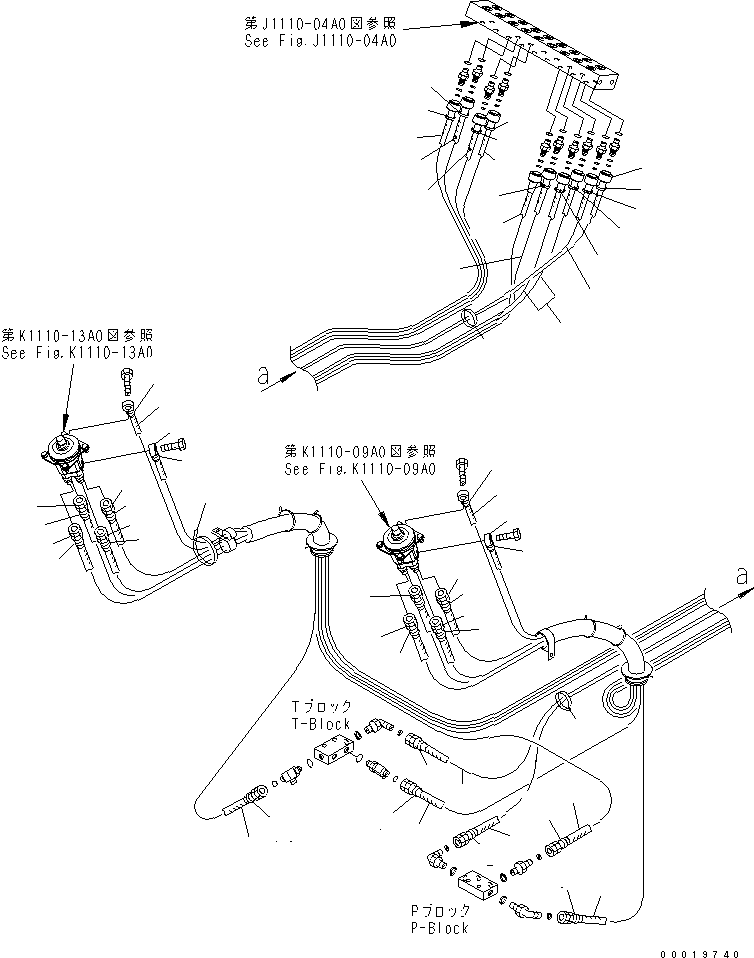 HOSE¤ 1950MM 20Y-62-44940 KOMATSU
