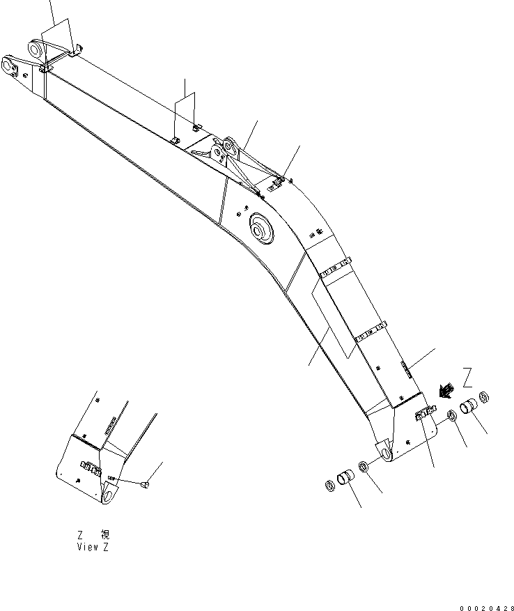 ..SEAT (WELDED) 20Y-957-6470 KOMATSU