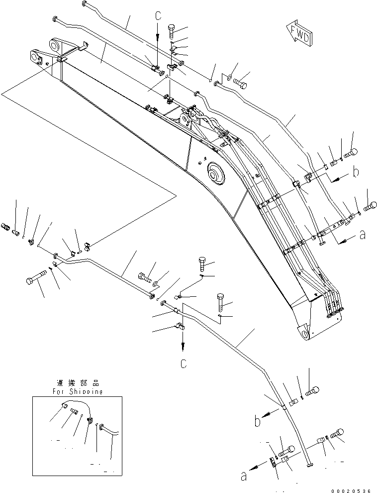 COUPLING,NOSE 20Y-62-33320 KOMATSU