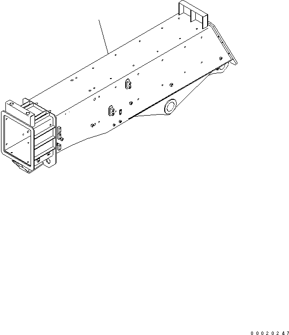 ARM,BASE 20Y-957-1112 KOMATSU