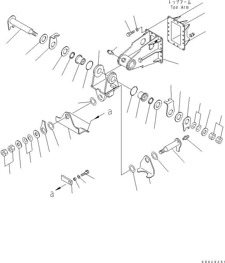 Гайка 01583-14527 KOMATSU