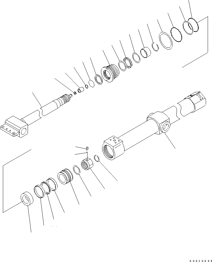 Упор KB30331-91079 KOMATSU