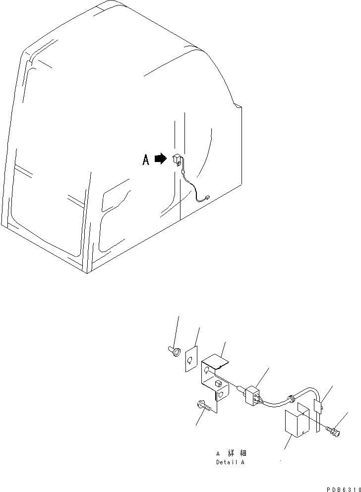 Жгут проводов 20Y-06-29120 KOMATSU