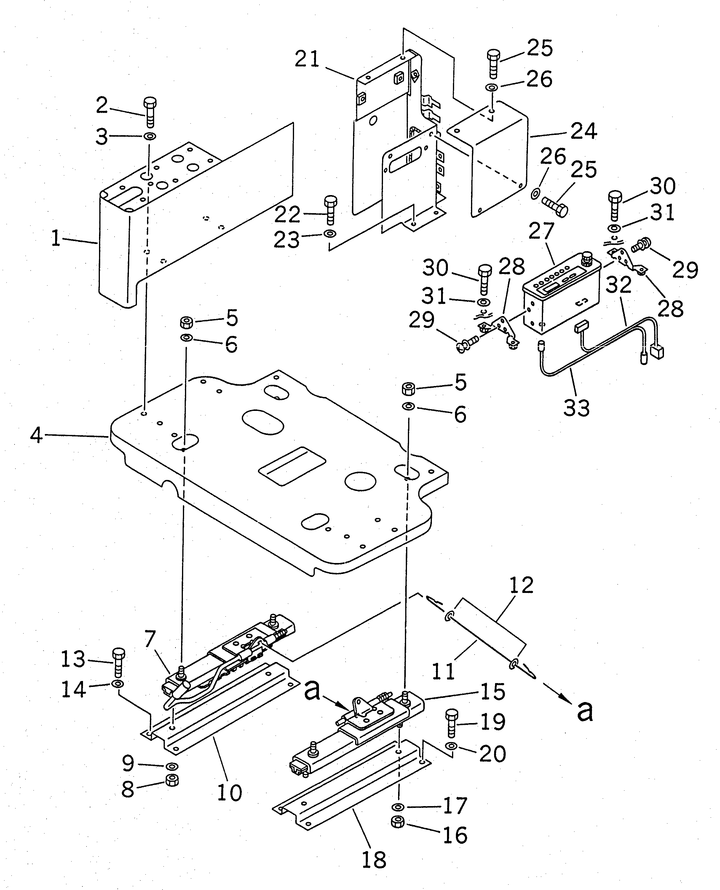 ADJUSTER,R.H. 207-43-22680 KOMATSU
