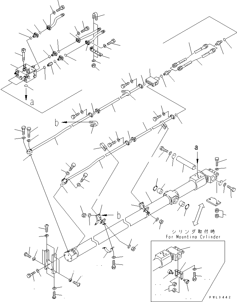 CAM FOLLOWER 20Y-957-5220 KOMATSU