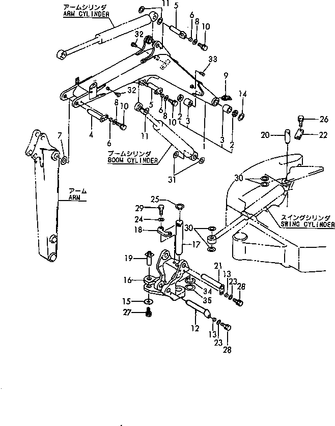 BRACKET ASS'Y,BOOM YM17217383101K KOMATSU