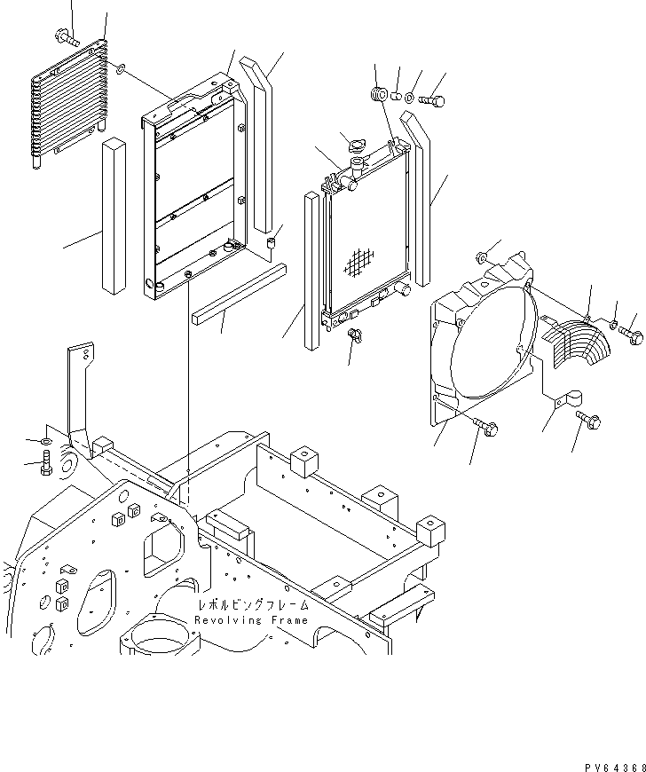 .FRAME 20C-03-31114 KOMATSU