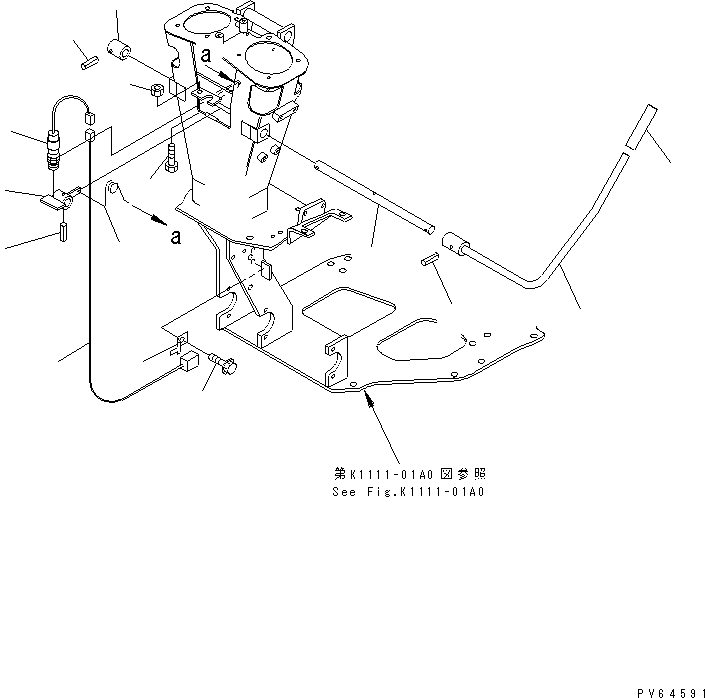 Жгут проводов 22K-06-11151 KOMATSU