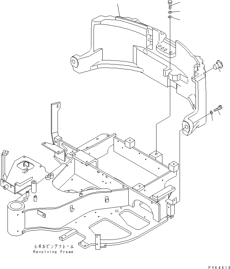 WEIGHT,COUNTER 22K-46-11211 KOMATSU