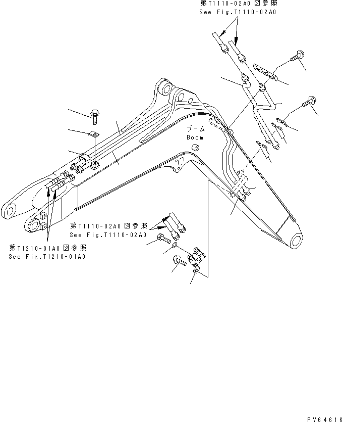 Болт 01435-00815 KOMATSU