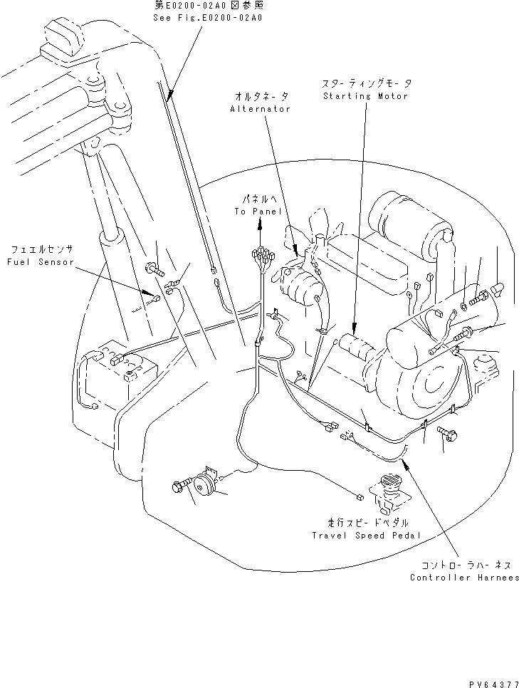 Жгут проводов 20C-06-31344 KOMATSU
