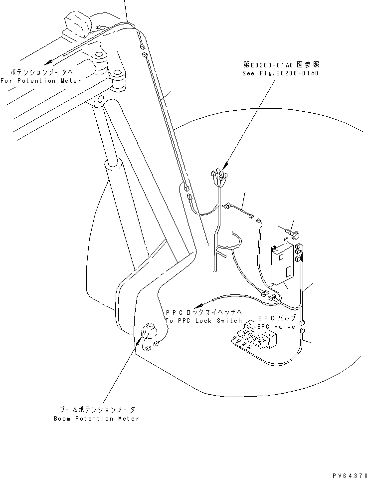 Жгут проводов 20C-06-31333 KOMATSU