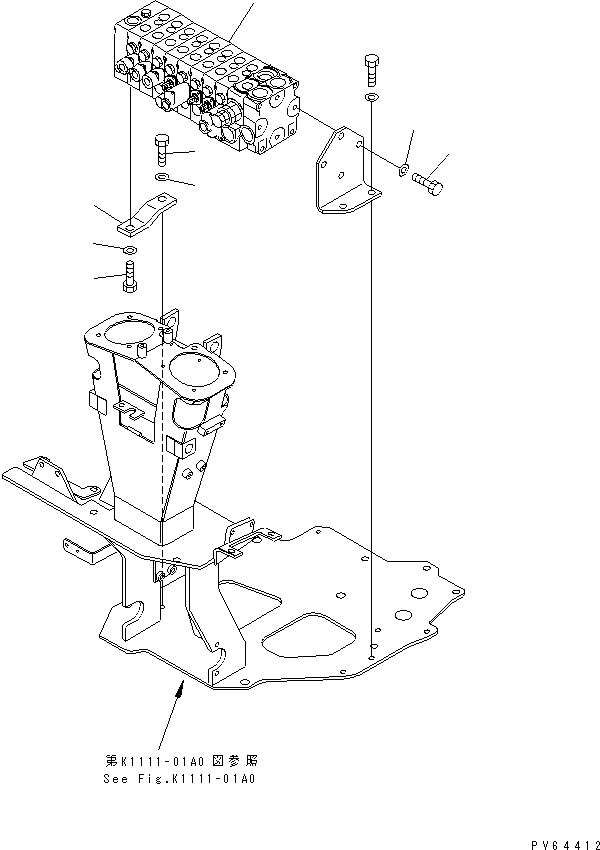 CONTROL VALVE,CONTROL 723-18-14402 KOMATSU