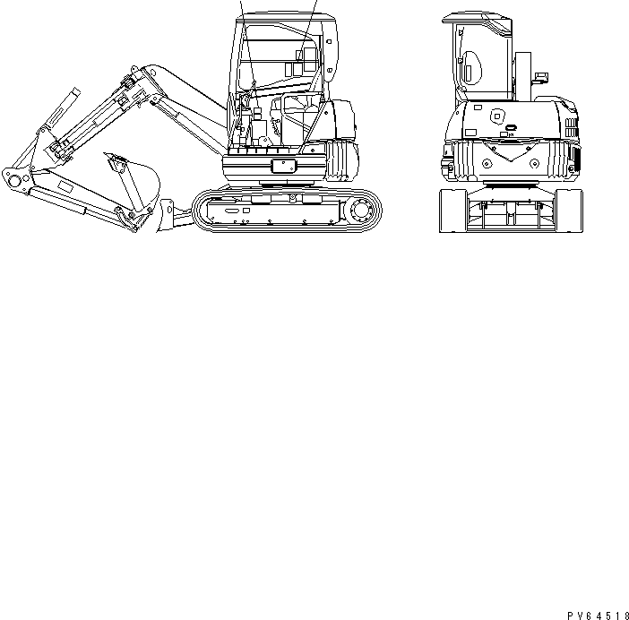 Табличка управления 21U-98-21152 KOMATSU