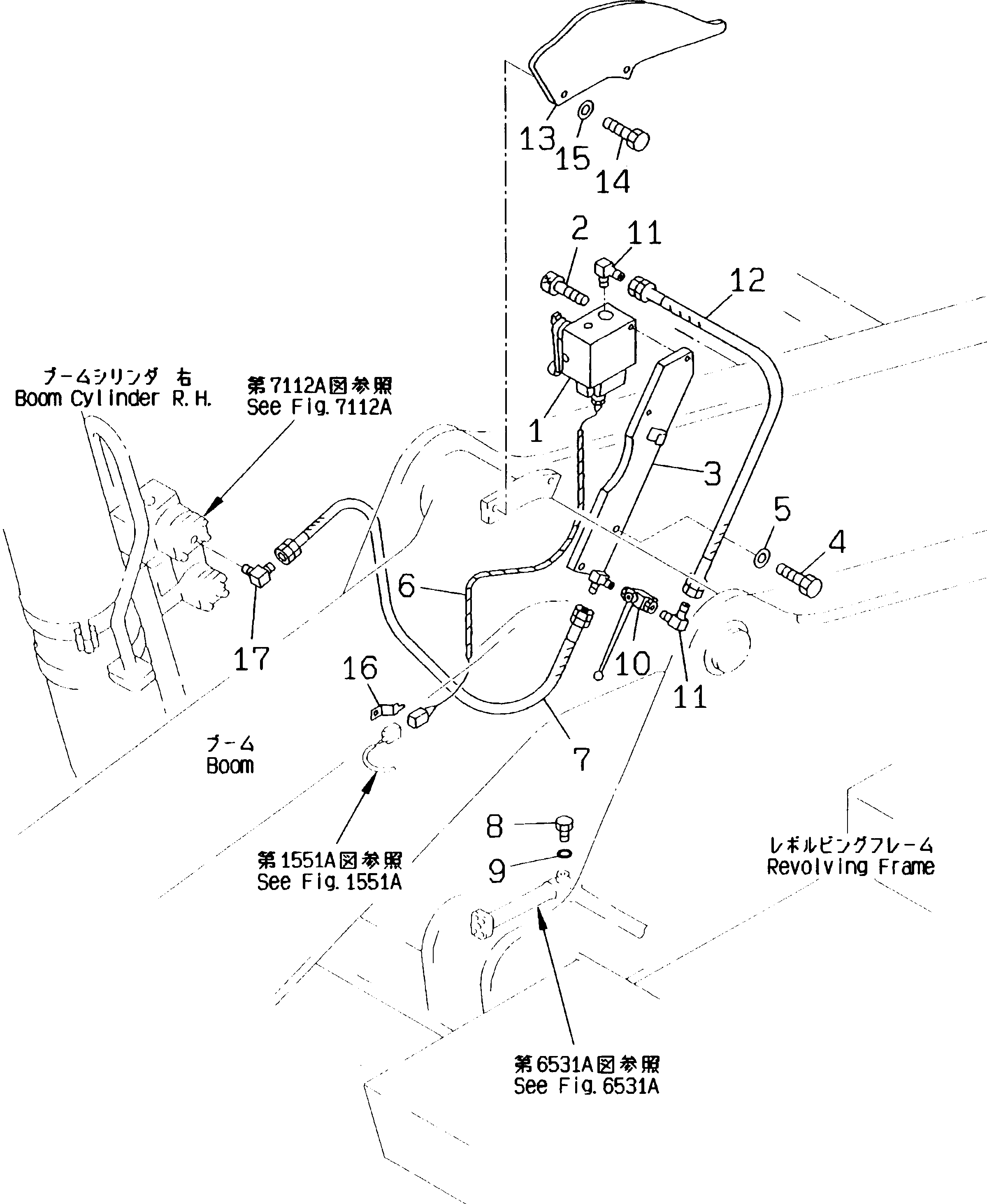 Шланг 07096-20205 KOMATSU