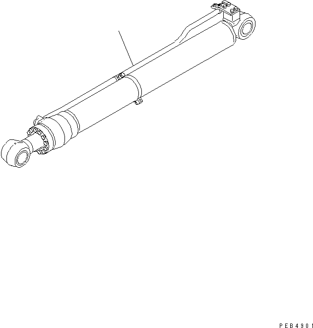 ARM CYLINDER GROUP (\8\206-63-X7281) KOMATSU