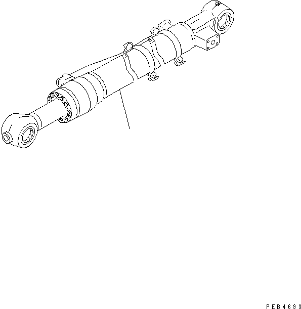 Группа цилиндра (\8\22U-63-X2240) KOMATSU