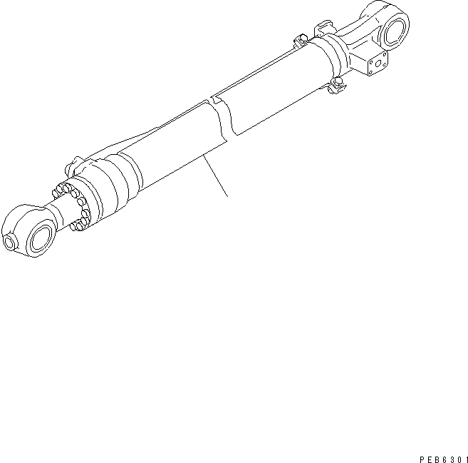 BUCKET CYLINDER G. 205-63-X3230 KOMATSU