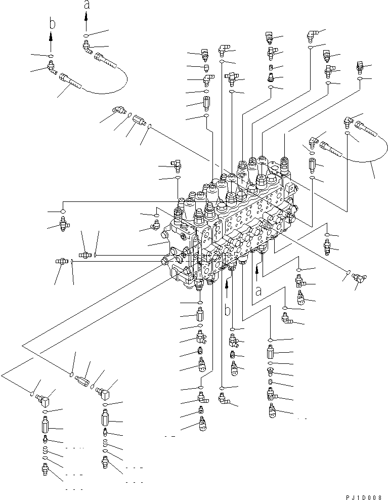 Клапан в сборе (723-48-14601) KOMATSU