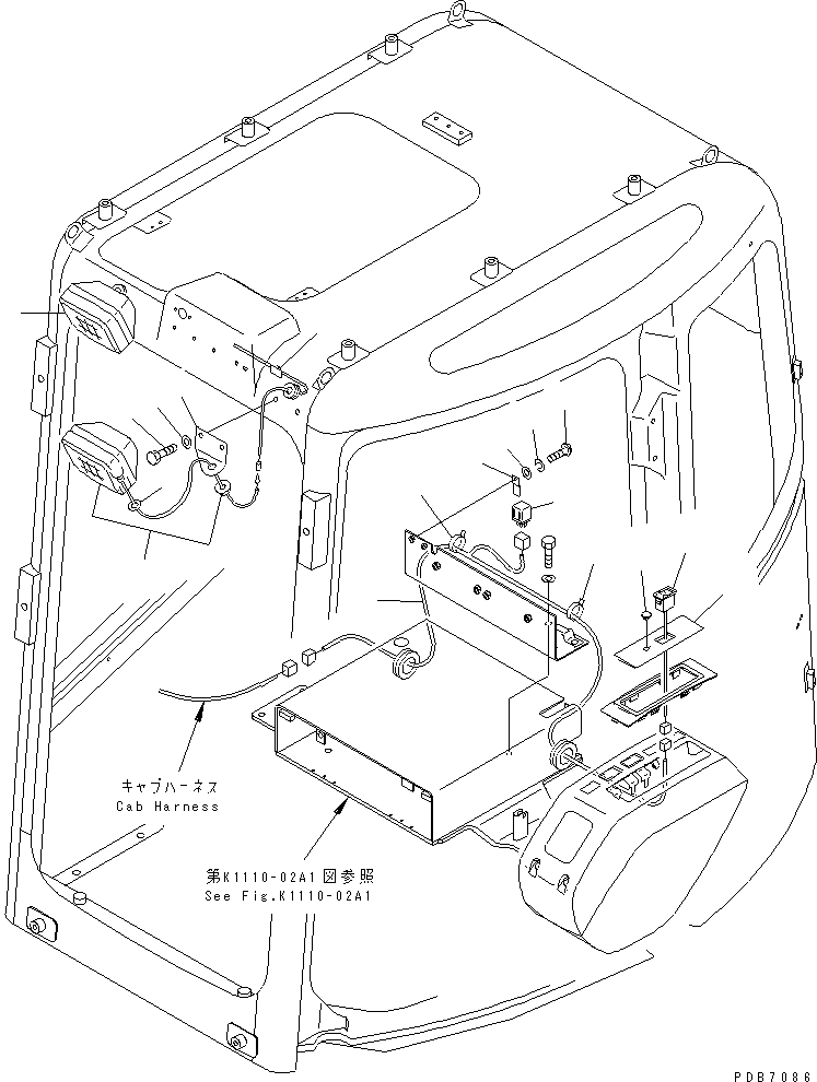 Жгут проводов 22U-06-11220 KOMATSU
