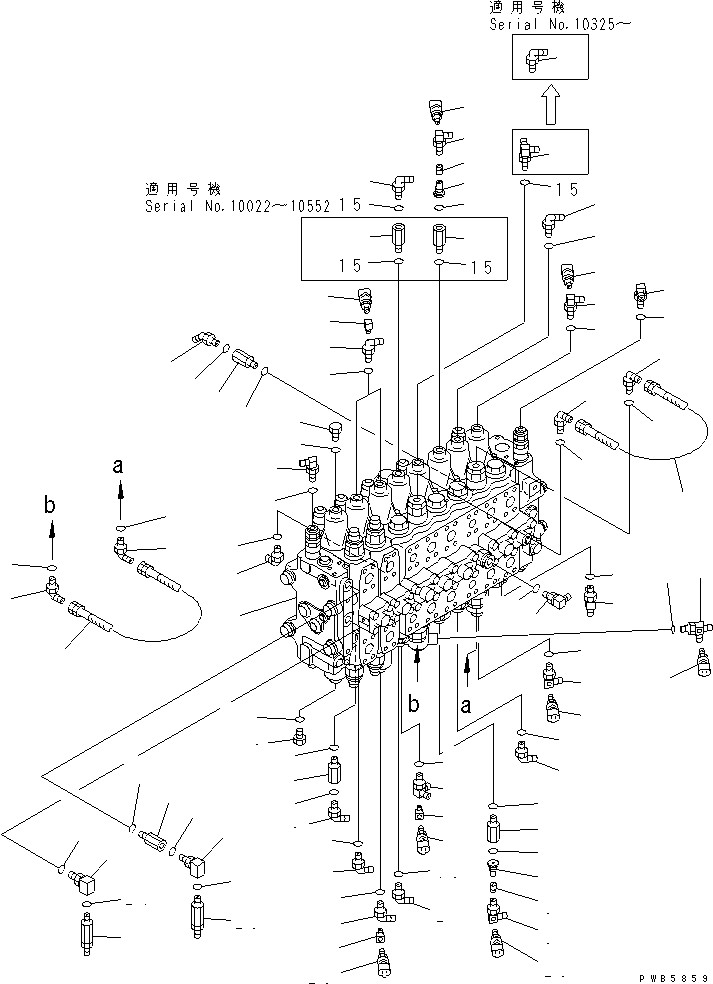 CONTROL VALVE,TNL (\0\723-48-14103) KOMATSU