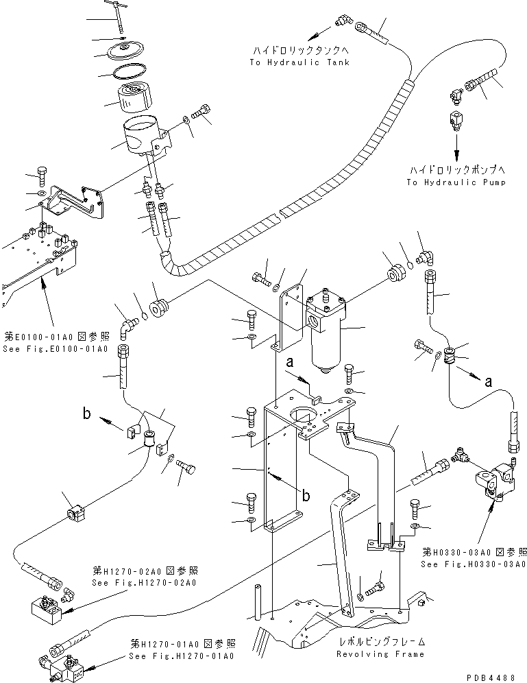 Кронштейн 22U-62-12880 KOMATSU