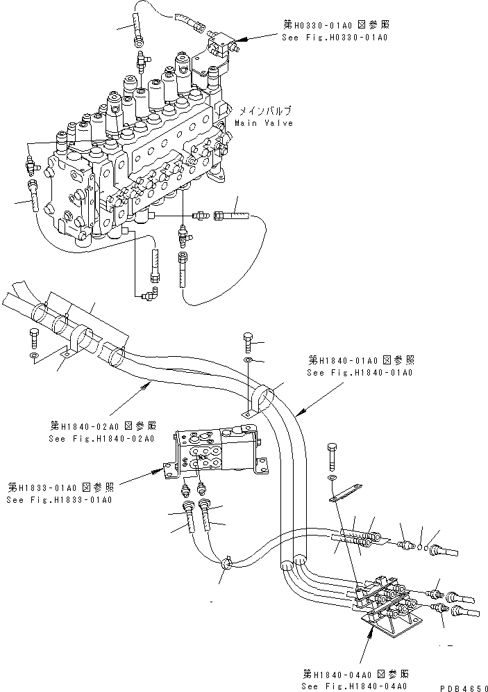 HOSE¤ 620MM,GREEN 201-62-73360 KOMATSU