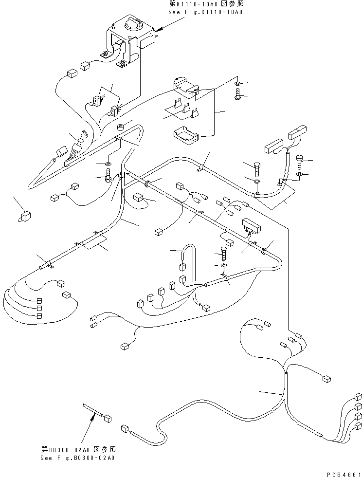 Жгут проводов 22U-06-11521 KOMATSU