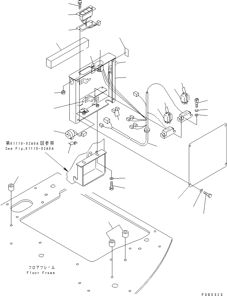 Жгут проводов 22U-06-11562 KOMATSU