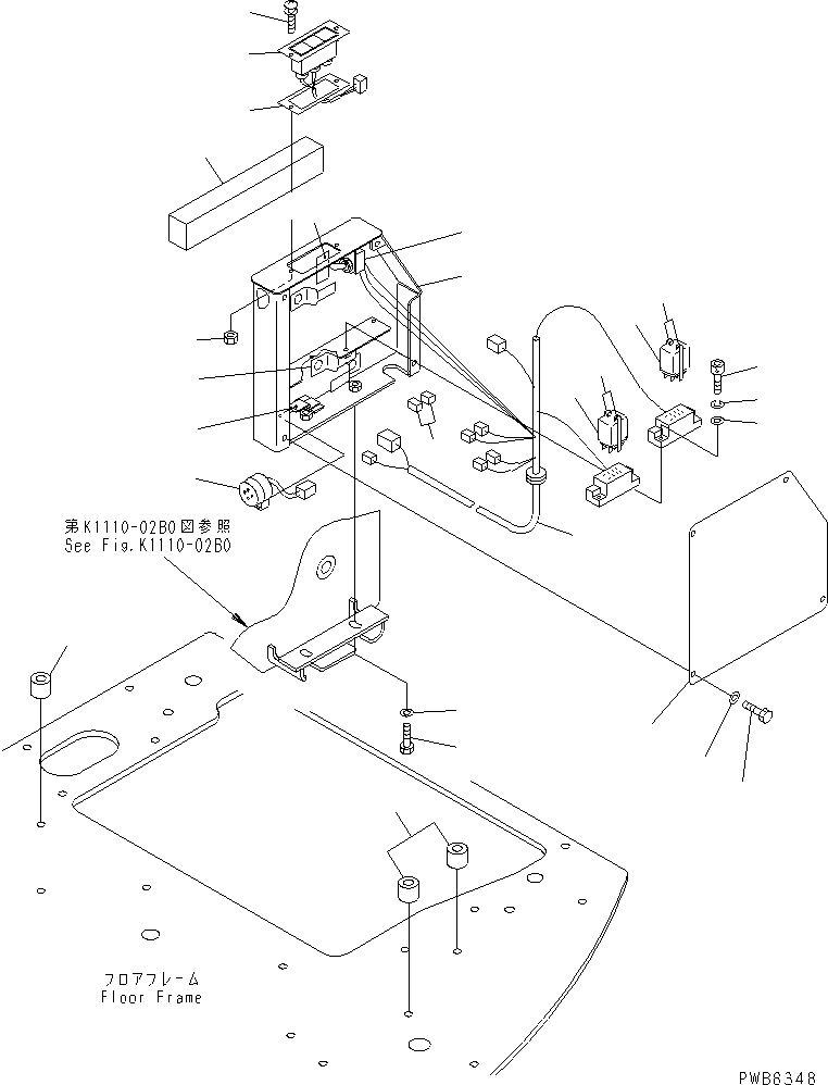 Пластина 22U-06-11730 KOMATSU