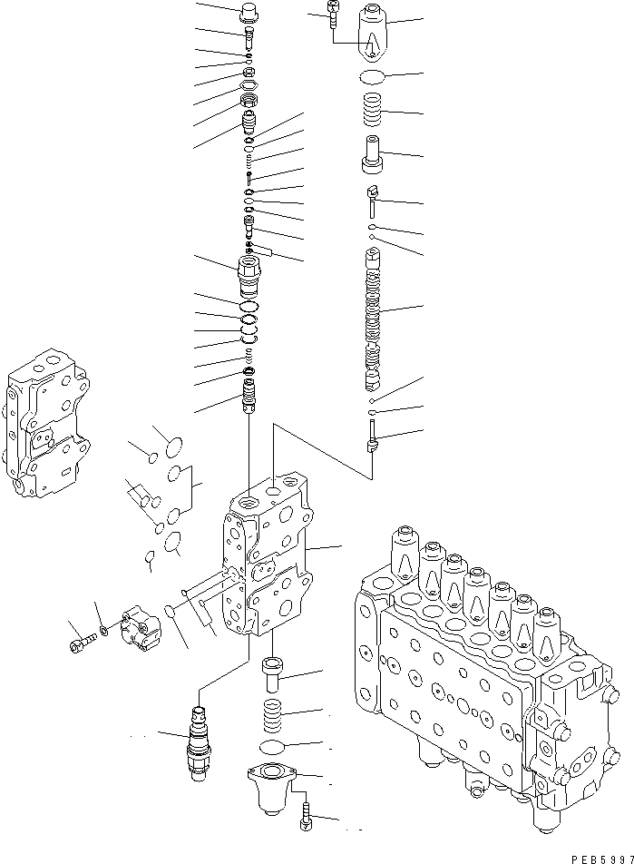 Корпус в сборе 723-41-00400 KOMATSU