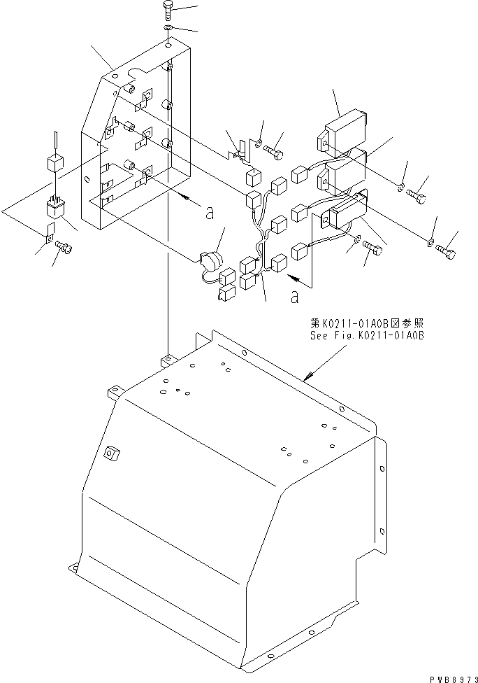 Жгут проводов 22U-06-11881 KOMATSU