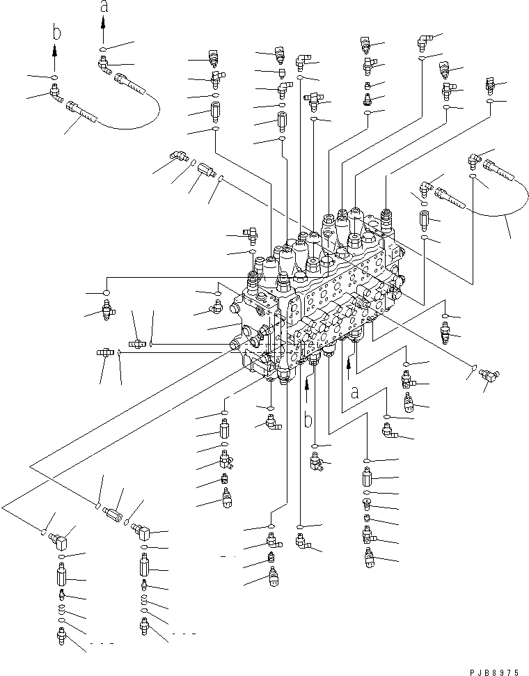 Управляющий клапан (723-47-14402) KOMATSU