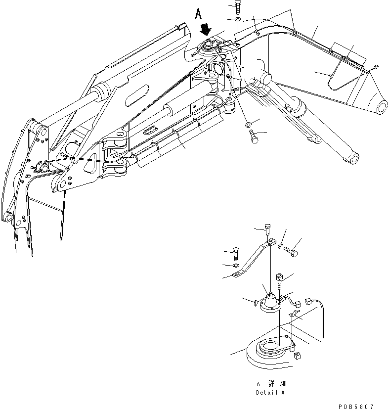 Жгут проводов 22U-06-11640 KOMATSU