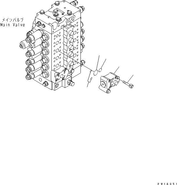 Клапан в сборе (723-40-82202) KOMATSU